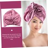 Baluue Elastic Double Silk Sleeping Bonnet Hair Cap for Curly