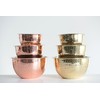 Creative Co-Op Hammered Stainless Steel Bowls in Copper Finish (Set