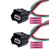LIZAPUS 2PCS Parking Park Distance Sensor Connector Compatible with R56A3