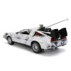 DCD DMC DeLorean Time Machine Frost Version Brushed Metal for