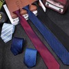 Janmercy 6 Pcs Clip on Tie for Men Clip on