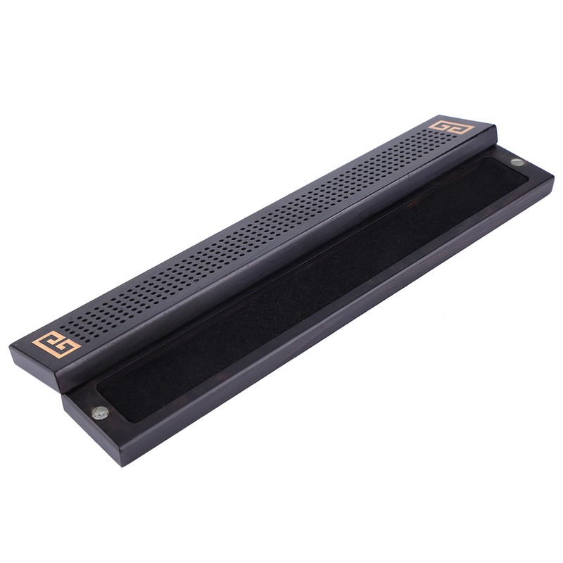 Ebony Line Incense Wood Incense Burner Buddhist Utensil Lying Incense