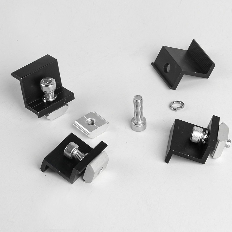 Pack of 8 Solar Panel Brackets, 30 mm Solar Panel