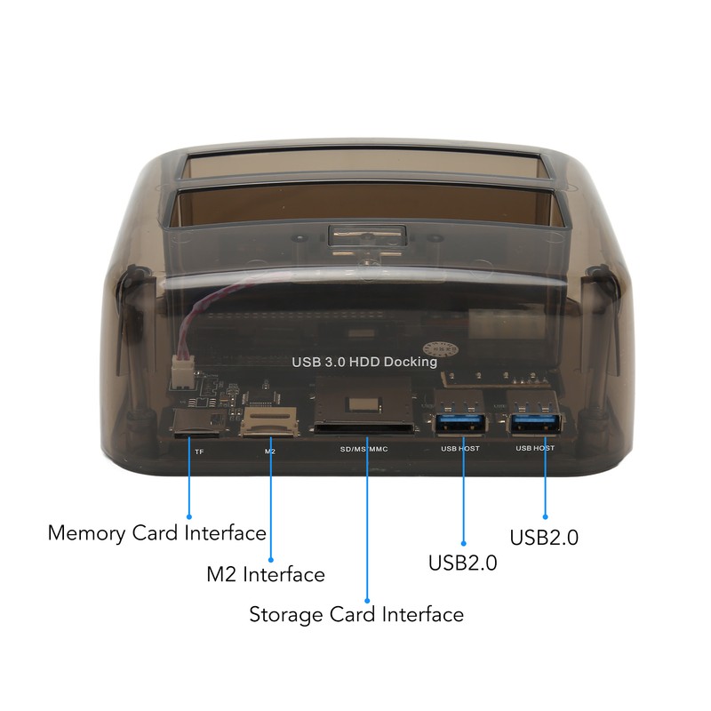 USB 3.0 to SATA IDE Dual Bay External Hard Drive