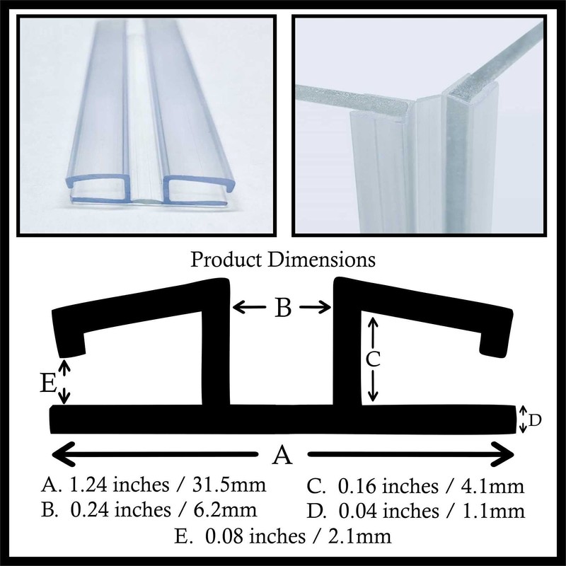 Heavy Duty Piano Hinge 3/16" (4.5mm) or 1/8" (3mm) 4