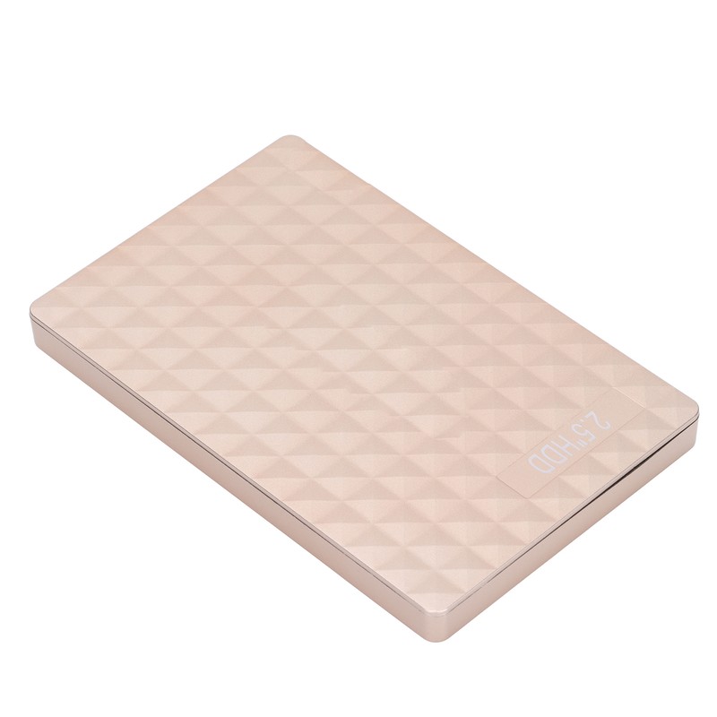 BU KING External Drive 2.5in YD0024 Golden Mobile Hard Disk