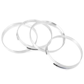 BRONEVO 72.6 to 74.1 Hub Centric Rings,ID=72.6mm OD=74.1mm,Aluminium Alloy Wheel Center Rings Hubrings Pack of 4