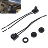 Ferianl 2PCS Waterproof RV Push Button Switch, 12V Wired Miniature