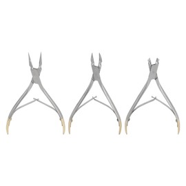 3pcs Residual Root Forceps Set Stainless Steel Dental Root Fragments Extraction Pliers for Dentist