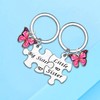 2PCs Big Sister Little Sister Keyring Sister Gifts from Sister