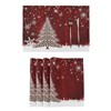 Christmas Place Mats Set of 6 Christmas Tree with Coffee