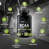BCAA Mega Tabs 1000Mg Pure BCAAs, Vegan, Gluten Free, Lactose