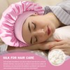 Doitory Satin Bonnet Silk Bonnet for Sleeping, Double Layer Silk