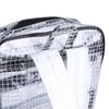 WOFALO store Anti-static clear pvc backpack,cleanroom engineer tool bag full