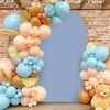 MODFUNS Dusty Blue Arch Backdrop Cover 3.3x6.6ft Spandex Arch Cover