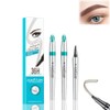 ArchDefine 3D Microblading 4-tip Eyebrow Pen, Blapee Eyebrow Microblading Pen - Eyebrow Pencil, Blapee Micro 4 Point Brow Pen,Atikisoi Eyebrow Pencil, Brow Pencil Long-Lasting