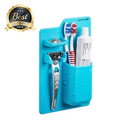 Lightsmax Silicone Grip Technology Toothbrush Holder - Convenient/Spa