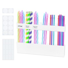 Glass Straws Long Holder Straws Stainless Steel Holder Stainless Steel Straw Holder Straw Stand Acrylic Straw Holder Storage for Drinking Straws for Reusable Drinking Straws