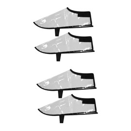 OSALADI 2 Pairs Boot Covers Indoor Outdoor Waterproof Rainproof Anti-Slip Reusable Shoe Cover