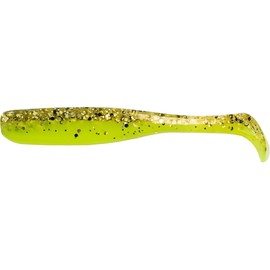 Z-Man SLIM3-69PK6 Elaztech Slim Swimz Paddle Tail Swimbait, 3", Space Guppy