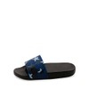 PVC Stars Rubber Slide Sandal, Light Denim (35)