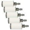 vhbw 5 x fuel filters compatible with Jonsered BP40, GR26,