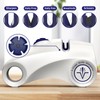 Homly Knife Sharpeners with Multifunctional 5-Stage Sharpening Angles 15°, Polishing