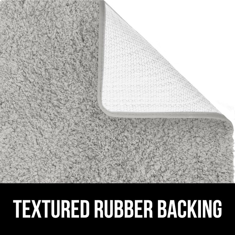 GORILLA GRIP Bathroom Rugs, 30x20, Ultra Soft Absorbent Mat, Thick