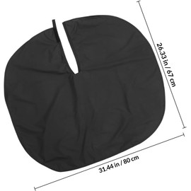 Genérico Capa para Cortar y Teñir Cabello Unisex Ajustable para Adultos, Capa Estilista Antipelusa para Salón y Uso Doméstico, Mandil Profesional para Corte y Lavado de Cabello