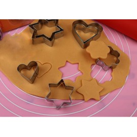 LRZCGB Star Cookie Cutter Shape, Stainless Steel Bakeware Tools(Star)