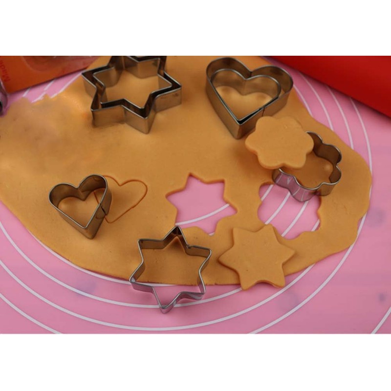 LRZCGB Star Cookie Cutter Shape, Stainless Steel Bakeware Tools(Star)