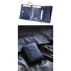 Belkut Trifold Wallet, Crocodile Embossed, Cowhide Leather, Compact Wallet, Cashless,