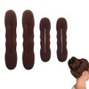 TEOZBLU Pack of 4 Magic Hair Bun Maker, Bun Maker,