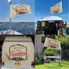 Swono Camping Flag 3x5 Ft Get Out And Explore Red