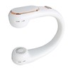 Neck Fan 4 Speeds Quiet Bladeless USB Rechargeable 2400mAh Battery