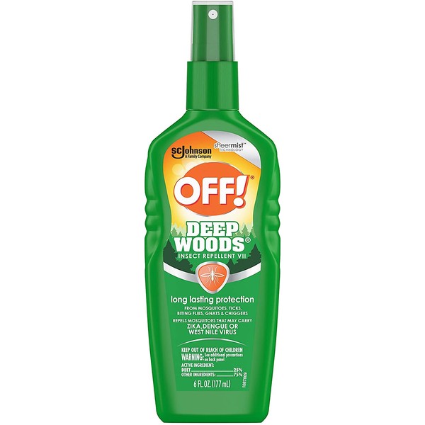OFF! Deep Woods Off! Insect Repellent Pump 6 oz (Pack of 6)