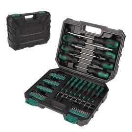 Fancyall 65 Piece Household Tool Set, Mechanics Tool Set, Perfect for Car Enthusiasts and DIY Home Repairs