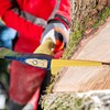 sourcing map 2Pcs Felling Wedges Tree Cutting 8" Plastic Chainsaw