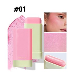 New dual-purpose lip and cheek powdered blush stick, natural and hydrating. - Color: #02