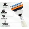 LUXURY 5 EDGE CARTRIDGE HEAD SHAVING RAZOR || Luxury Shaving