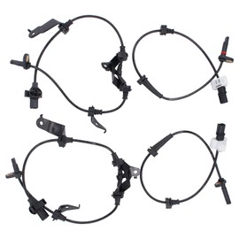 NewYall Front Rear Left and Right ABS Wheel Speed Sensor for Honda Accord 2.4L/3.5L 2008-2012