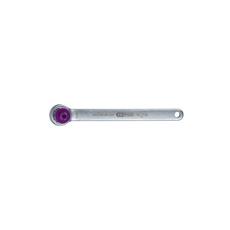KS Tools 160.0728 Brake Bleed Wrench Extra Short 9 mm