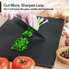 Thirteen Chefs Black Plastic Cutting Board - 18 x 12