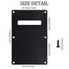 WANDIC Pickguard Tremolo Cavity Cover Backplate Back Plate Strat Modern