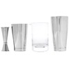 Barfly Essential Deluxe Mixing Cocktail Kit, Stainless Steel (M37131)