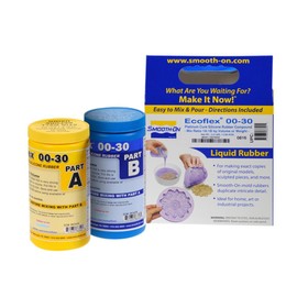 Smooth-On Ecoflex™ 00-30 Super-Soft, Platinum Cure Silicone Rubber - Pint Unit