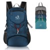 WATERFLY Foldable Travel Backpack Lightweight 20L Hiking Daypack for Outdoor
