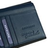 Navigare Men's Genuine Leather Wallet with Gift Box Black and