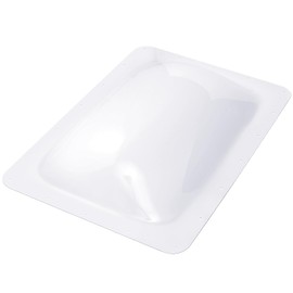 XMK 18" x 26" RV Skylight Replacement, Camper RV Skylight Cover Outer Dome Fit 14" x 22" Shower Roof Openings for Camper Food Truck Motorhome Travel Trailer, Replace# SL1422W (14"x22", White)