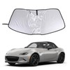 Front Windshield Sunshade for Mazda MX-5 Miata/Fiat 124/ Abarth 124